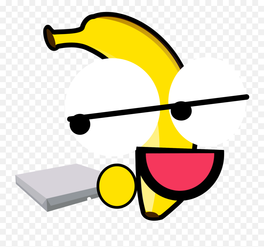 Banana - Sticker By Pokerchop Banana Clip Art Emoji,Banana Emoticon