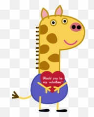 Clipart Gerald The Giraffe - Gerald Giraffe Png Emoji,Giraffe Emoji.com