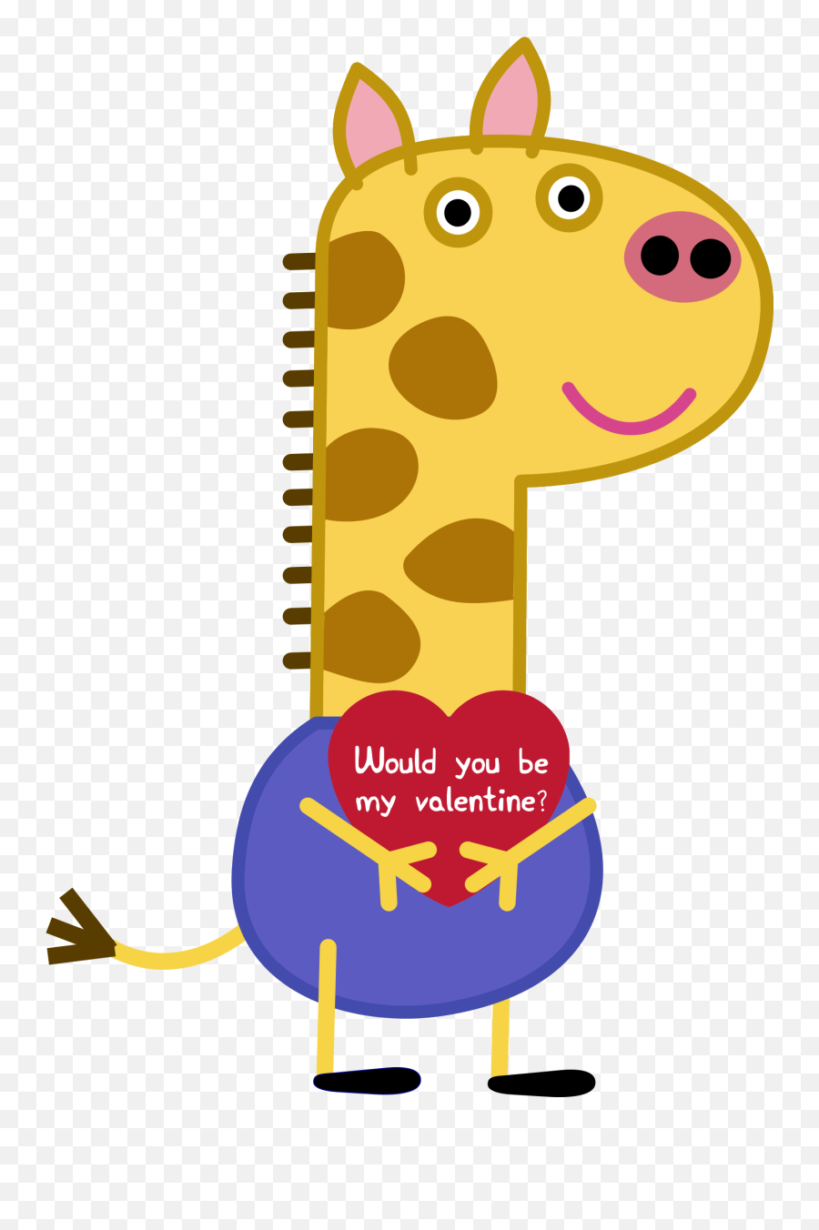 Clipart Gerald The Giraffe - Gerald Giraffe Png Emoji,Giraffe Emoji.com