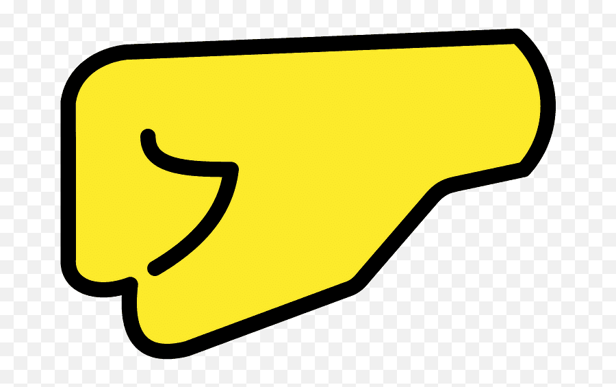 Left - Clip Art Emoji,Fist Up Emoji