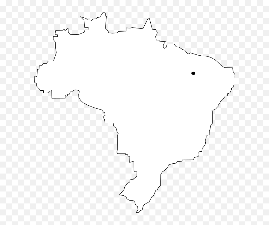 Nferraz Brazilian Map Png Svg Clip Art For Web - Download Brazil Map With Capital City Emoji,Brazilian Flag Emoji
