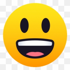 Grinning Face With Big Eyes People Gif - Emoji
