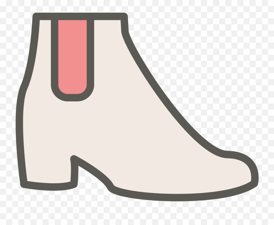 Chelsea Boot Icon Women Shoes Iconset Chanut Is Industries - Icon Ankle Boot Png Emoji,Cowboy Boot Emoji