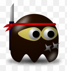 Pacman Pac - Free Ninja Avatar Emoji,Ghost Emoji
