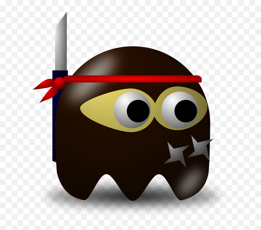 Pacman Pac - Free Ninja Avatar Emoji,Ghost Emoji