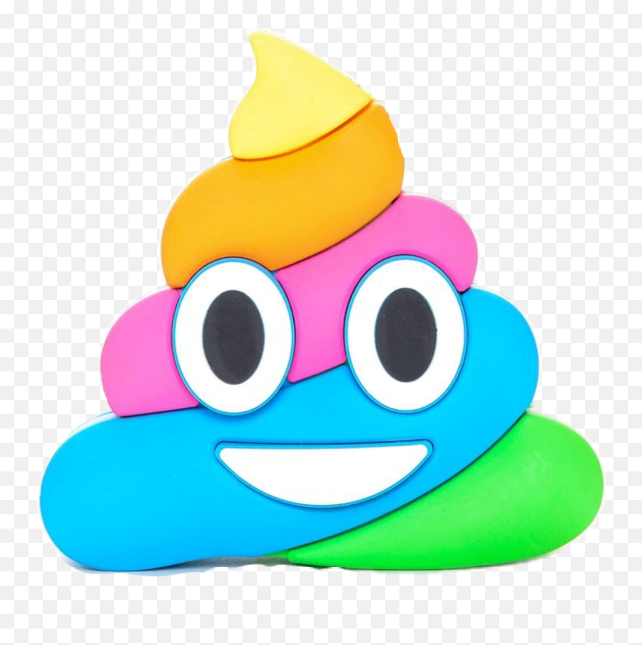 Pile Of Poo Emoji Feces Rainbow Smile - Rainbow Poop Emoji Png,Rainbow Emoji
