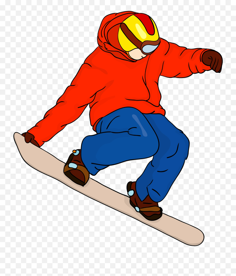 Snowboarder Drawing Transparent Png - Snowboarding Cartoon Emoji,Snowboard Emoji