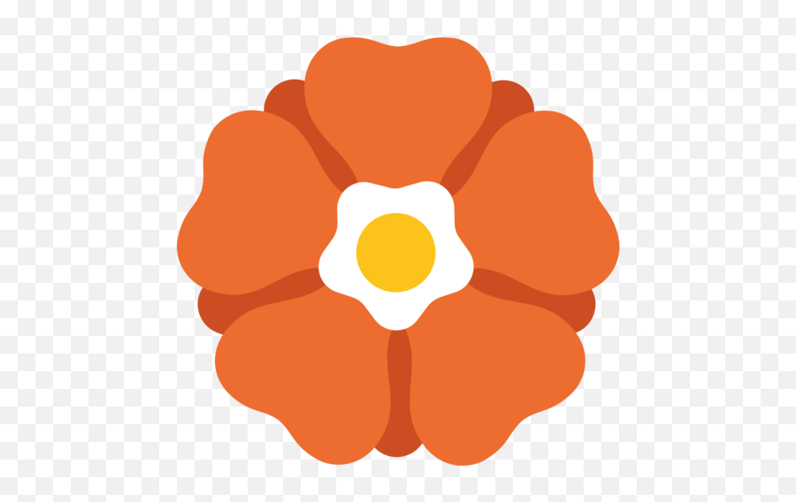 Rosette Emoji - Illustration,Poppy Emoji