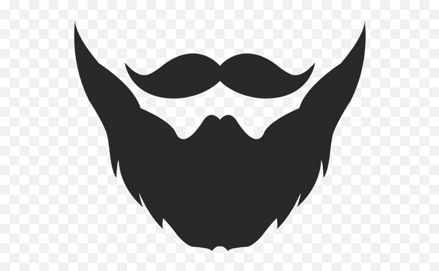 Beard Mustache Stickers - Beard Clipart Emoji,Beard Emoji Iphone