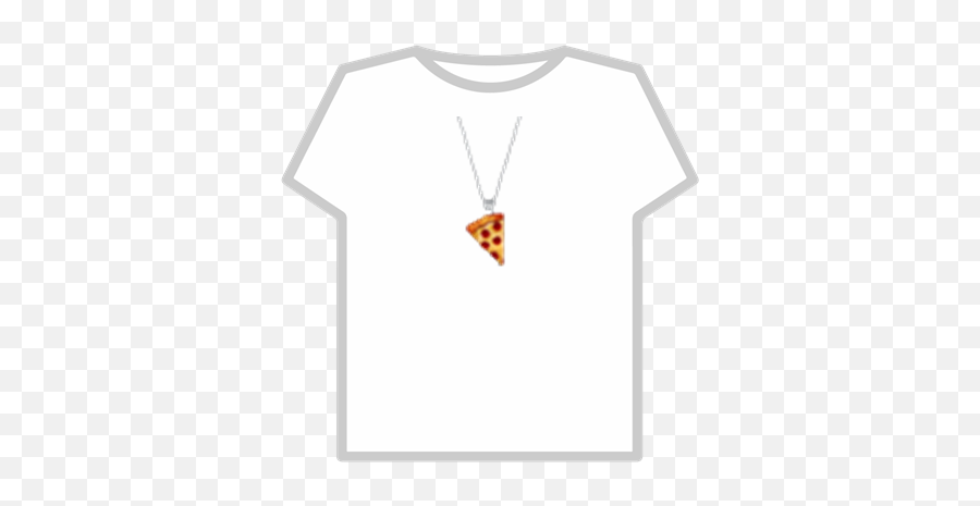 Pizza Necklace Emoji - T Shirt Roblox For Girls,Pizza Emoji