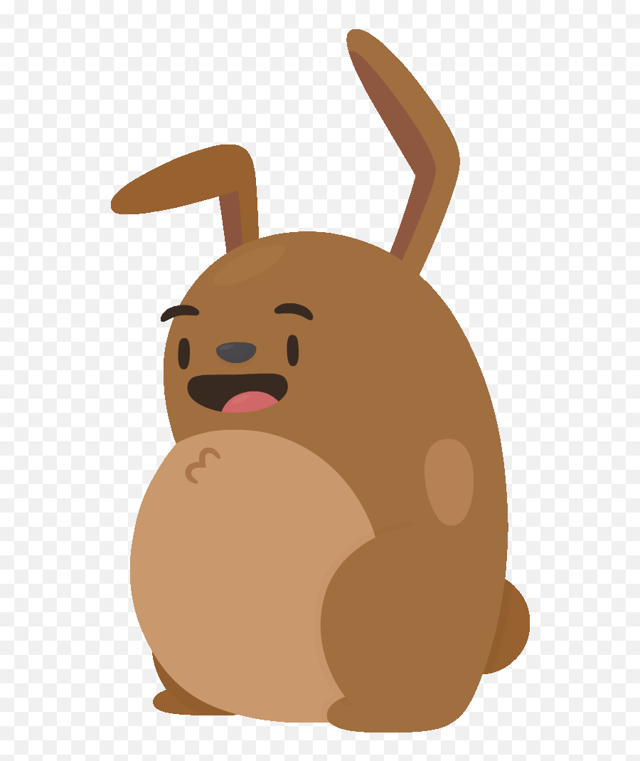 Happy Bunny Stickers For Android Ios - Hopper Stickers Transparent Emoji,Congratulations Emoticons