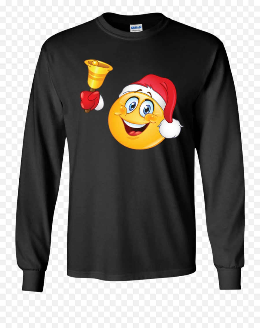 Christmas Emoji G240 Gildan Ls - Funny Old Man Shirts,Emoji Level 46