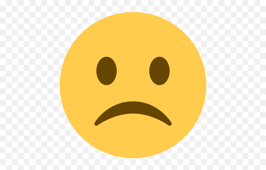 Frowning Face Emoji Meaning With Pictures - Transparent Frowning Emoji,Frowning Emoji
