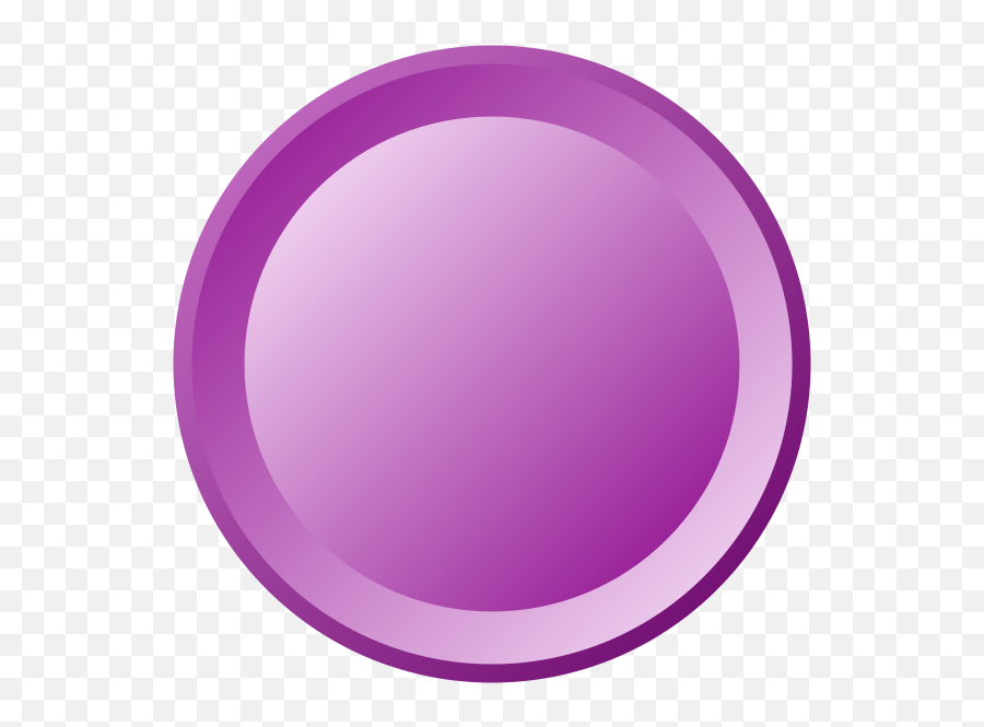 Pink Round Button - Circle Emoji,Purple Emoji Meanings