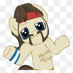 Png Shrug Transparent - Pony Emoji