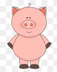 Illustration Of A Pig Nose Mask - Cute Clip Art Emoji