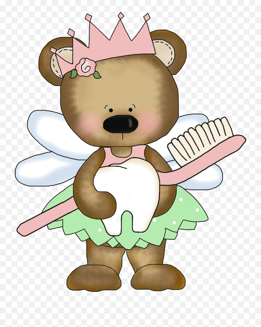 Plaque Clipart Placard - Ursinha Dentista Desenho Emoji,Tooth Fairy Emoji