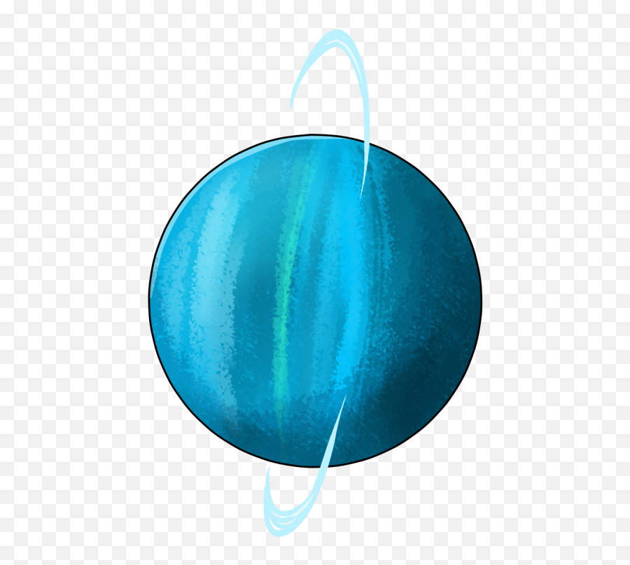 Uranus Is Built On A Funny Tilt - Uranus Planet Clipart Emoji,Planets Emoji