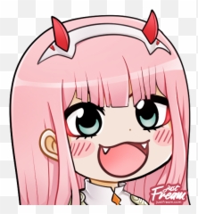 561 Best Darling In The Franxx Images - Anime Chibi Zero Two Emoji