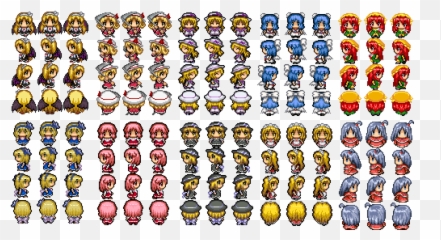 Touhou The Book Of The Grimoire - Touhou Rpg Maker Sprites Emoji,Tehe Emoticon