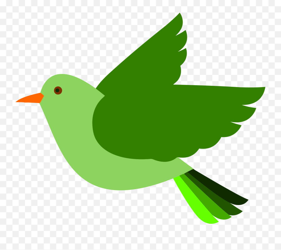 Flying Bird Clipart Png - Clipart Of Birds Flying Emoji,Hummingbird Emoticon
