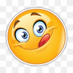 Smiley - Emoji Yummy,Yum Emoticon