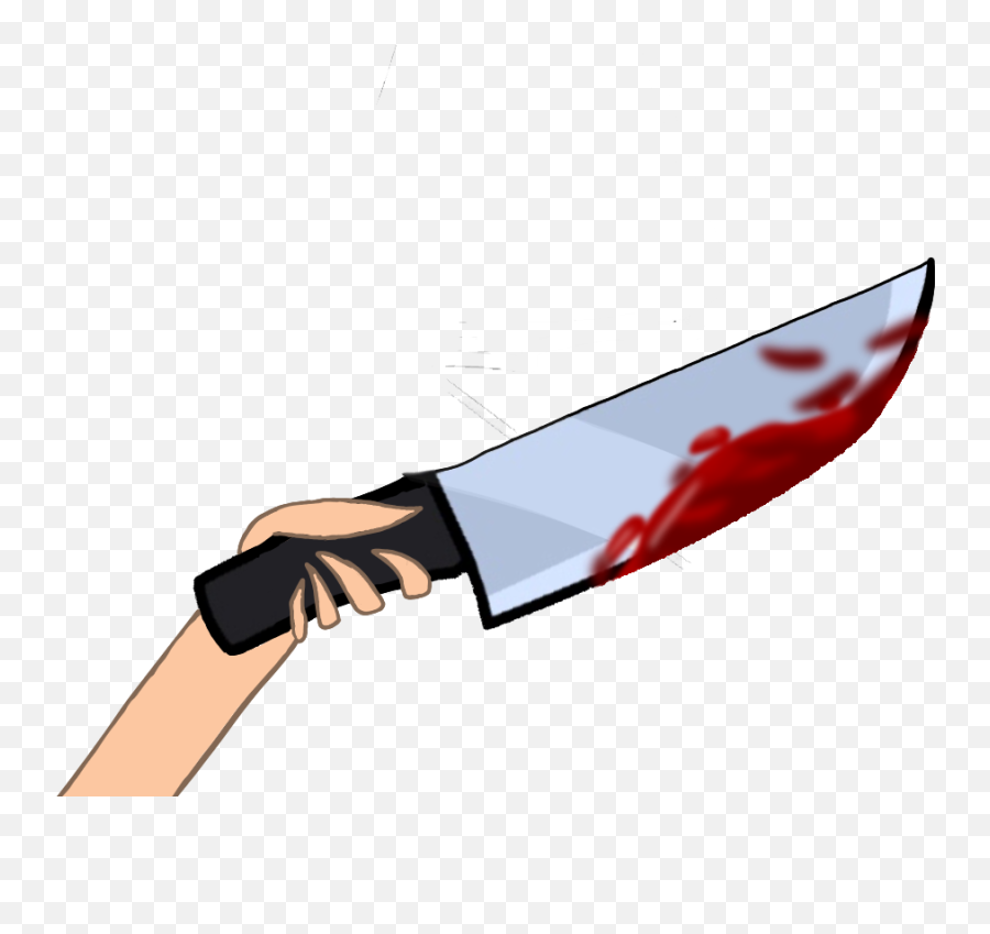 Knife Blood Hand Gachahand Freetoedit - Illustration Emoji,Knife Hand Emoji