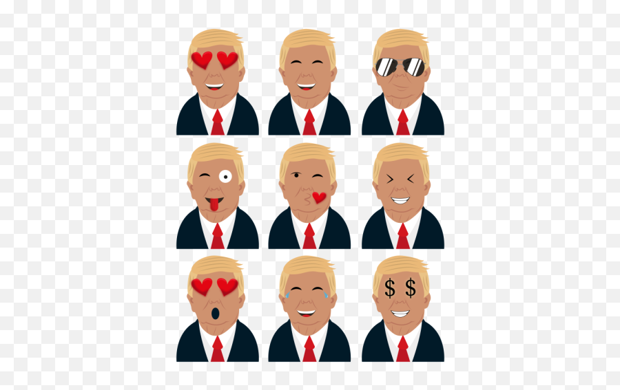 Trumoji T Shirt - Cartoon Emoji,Trump Emoji