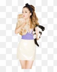 Png Ariana Grande Transparent Images - Ariana Grande With Cats Emoji,Ariana Grande Emoji