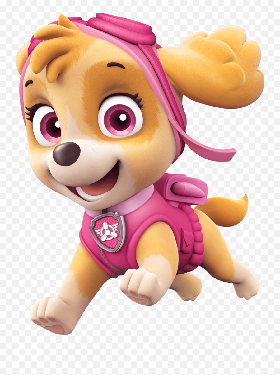Paw Patrol Bone Clipart - Skye Paw Patrol Characters Emoji,Dog Bone Emoji