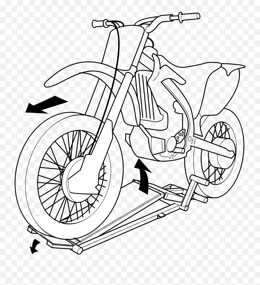 Whip Clipart Motocross Whip Motocross Transparent Free For - Outline Dirt Bike Drawing Emoji,Mx Emoji