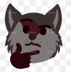 Draw Thinking Emoji Versions Of Your Character Or Furry - Cartoon,Furry Emojis