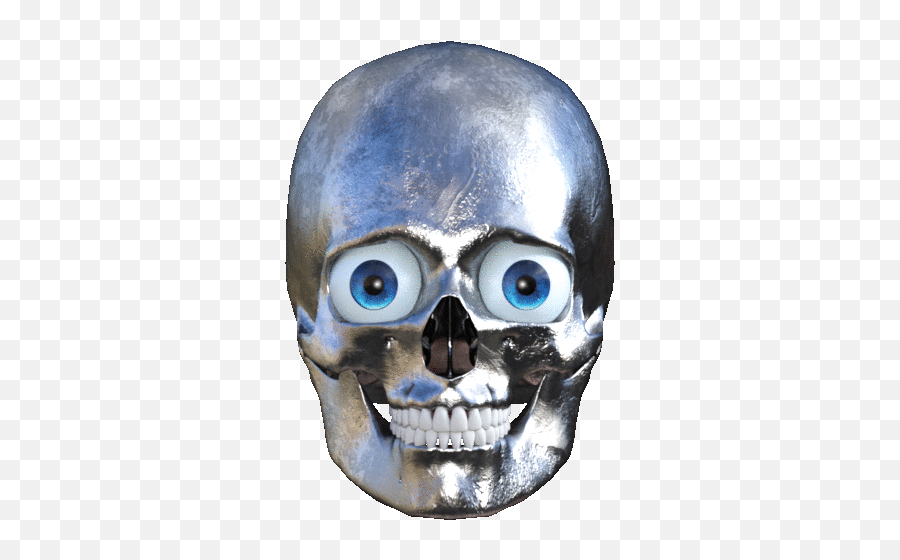 Skull Balenciaga Gif - Creepy Emoji,Skeleton Emoji