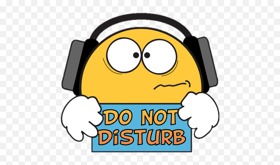Newest Donotdisturb Stickers - Happy Emoji,Do Not Disturb Emoji