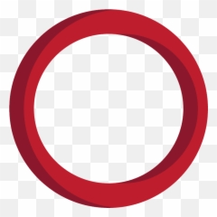 Hollow Red Circle Emoji Clipart - Dot,Emoji Circle