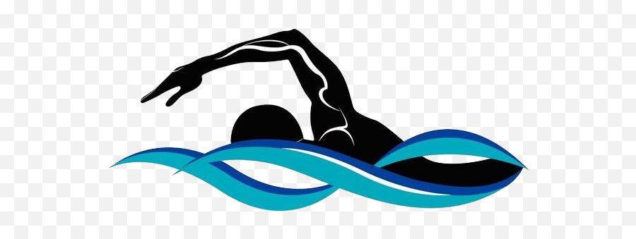 Swimming Silhouette Drawing - Transparent Background Swimmer Clipart Emoji,Swimmer Emoji