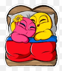 Boo Emojis - Couple Sleeping In Bed
