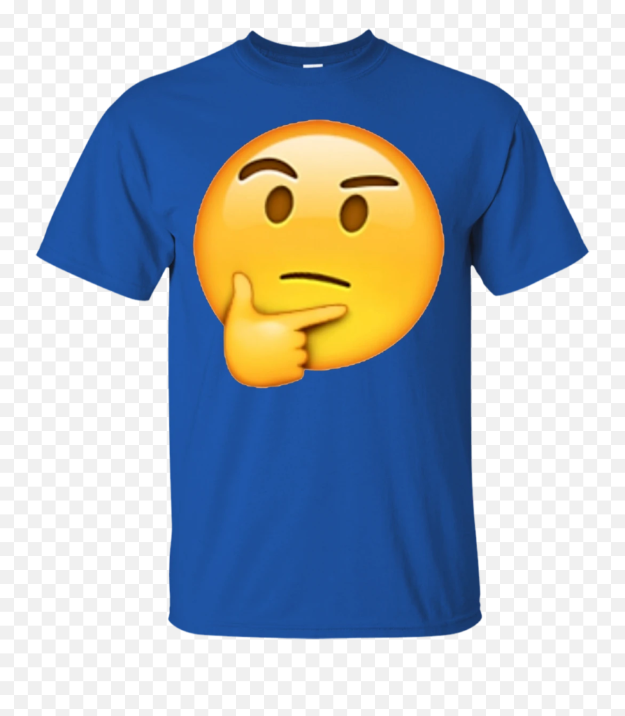 Skeptical Thinking Eyebrow Raised Emoji Tee Shirt,Superman Emoji