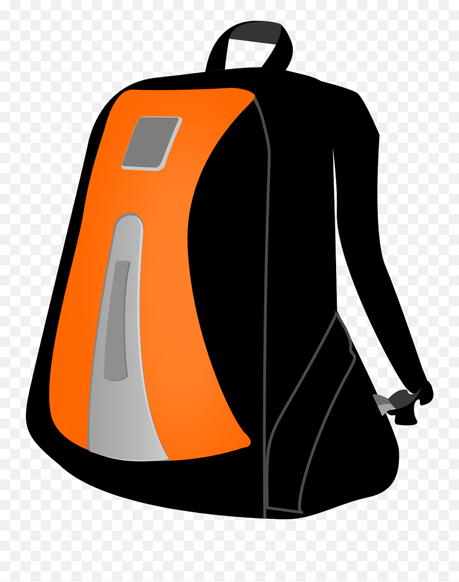 Backpack Bag Baggage Luggage Rucksack - Cartoon Backpack Transparent Emoji,Emoji School Bag