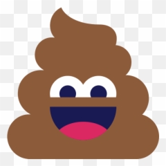 Emoji Face Poo Shit Icon - Clip Art
