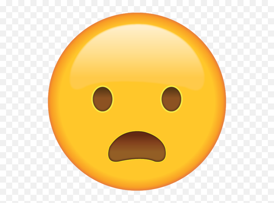Frowning Face With Open Mouth Emoji - Sun,Frowning Emoji