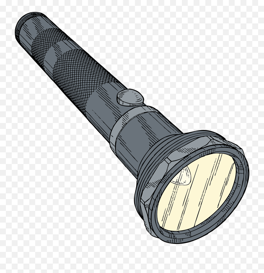 Torch Flashlight Torchlight Lamp - Flashlight Png Emoji,Ice Cream Sun Cloud Emoji