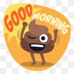 Stickers - Good Morning Poop Emoji,Holy Crap Emoji
