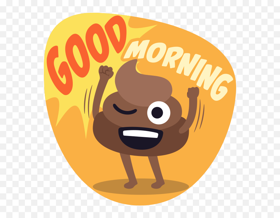 Stickers - Good Morning Poop Emoji,Holy Crap Emoji