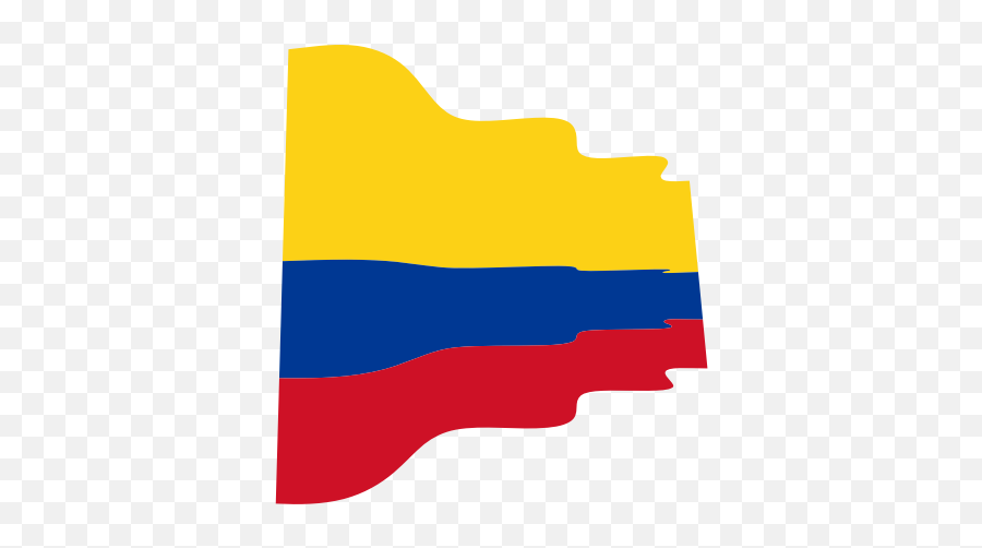 Colombian Flag Wavy - Flag Emoji,Colombian Flag Emoji