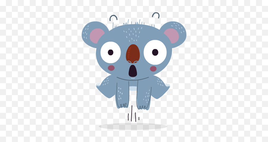 Koala Emoji For Ree - Cartoon,Emoji Koala