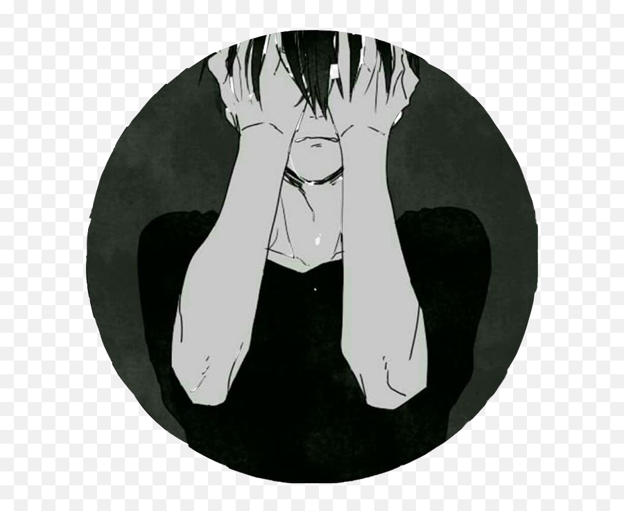 Epic Depressed Sad Crying Anime Boy - Sad Depressed Anime Boy Emoji,Sad Anime Emoji