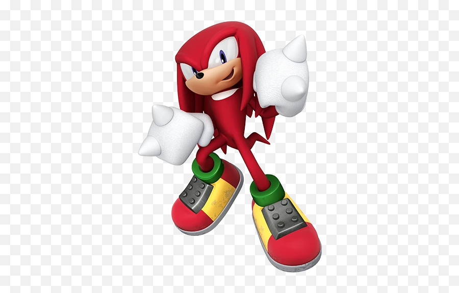 Official Sonic The Hedgehog Toys - Knuckles The Echidna Png Emoji,Hedgehog Emoji