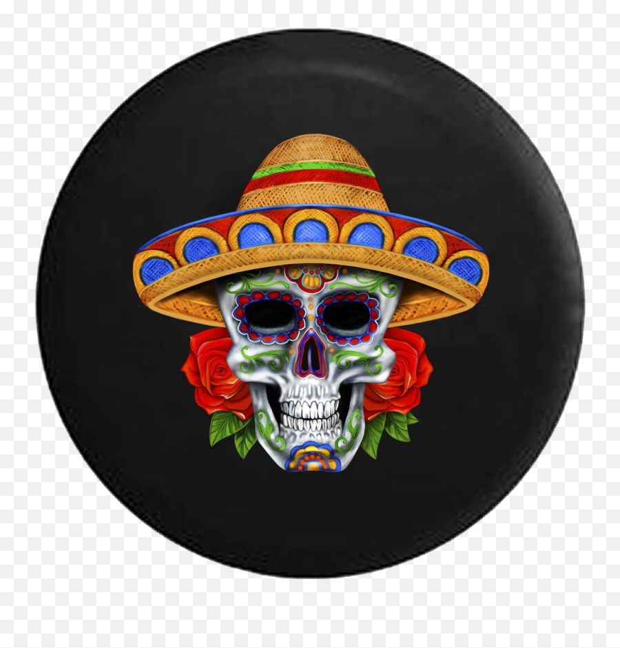 Products U2013 Page 171 U2013 Tirecoverpro - Skull Cinco De Mayo Hat Emoji,Sombrero Emoji