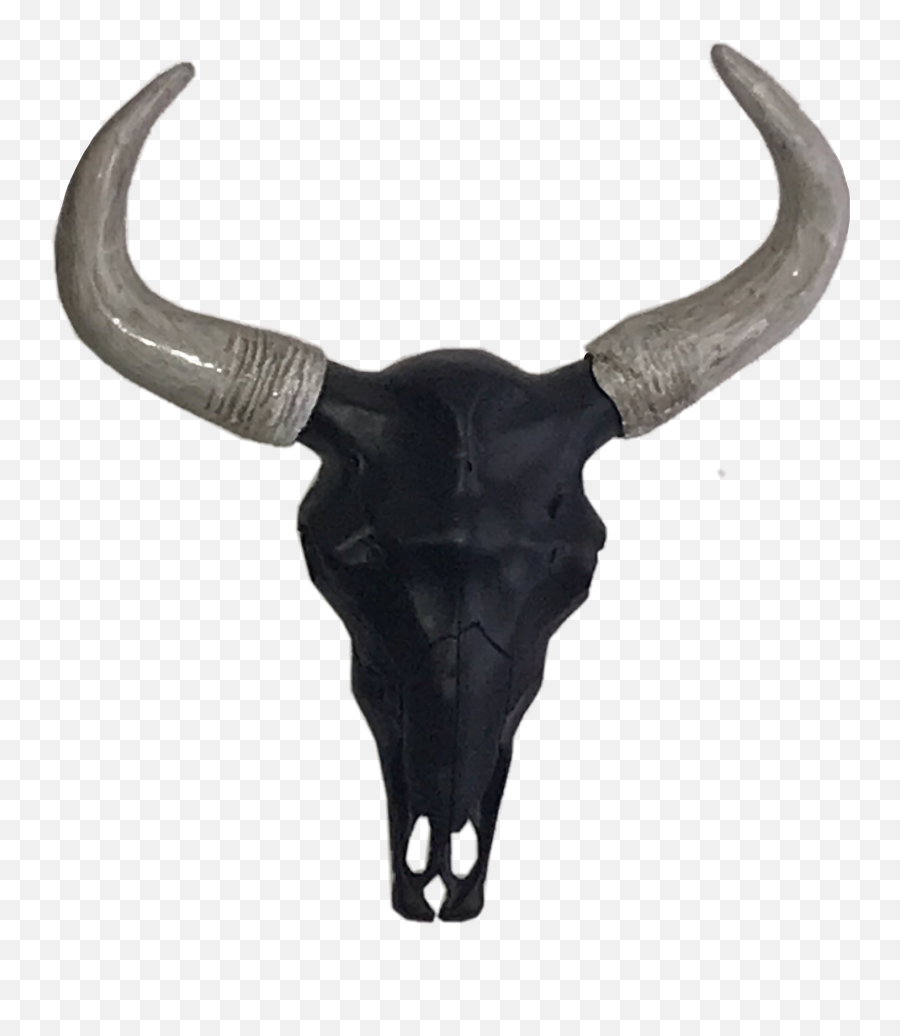 Skull Buffalo Dead Freetoedit - Bull Emoji,Buffalo Emoji